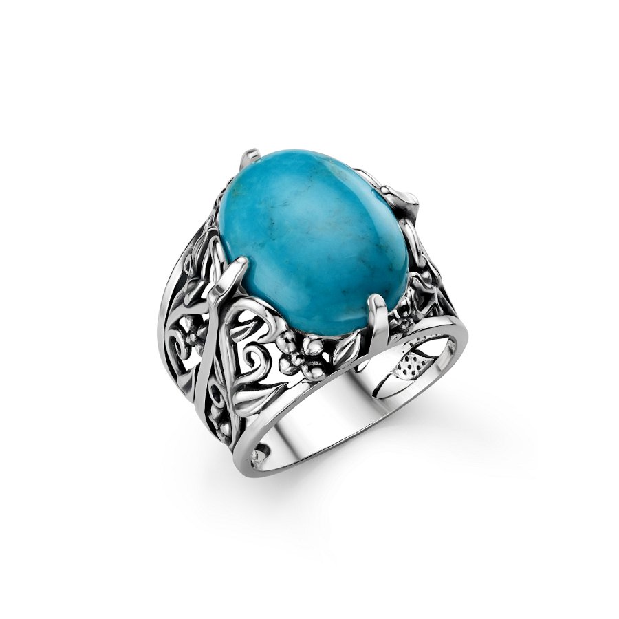 Кольцо Дар - Серебро 925, Бирюза (арт. К-5225ок438)