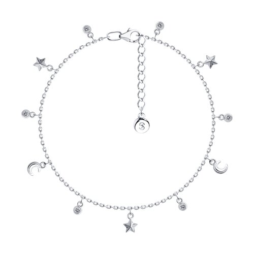 Браслет SOKOLOV - Серебро 925, Фианит (арт. 94050945)