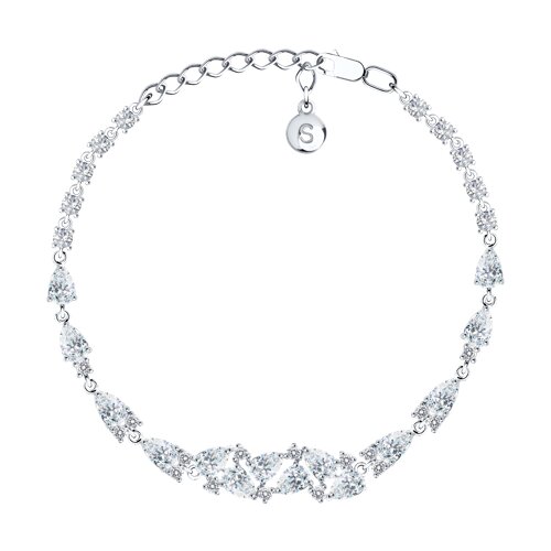 Браслет SOKOLOV - Серебро 925, Фианит (арт. 94050354)