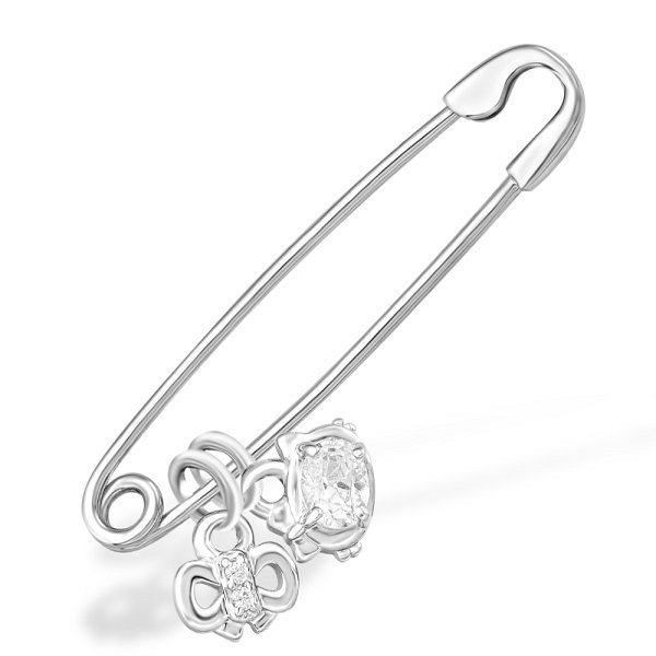 Булавка EFREMOV - Серебро 925, Фианит (арт. 15100111228-501)