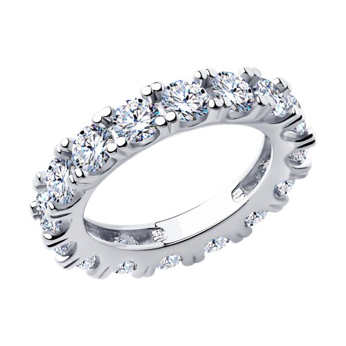 Кольцо SOKOLOV - Серебро 925, Фианит (арт. 94013681)