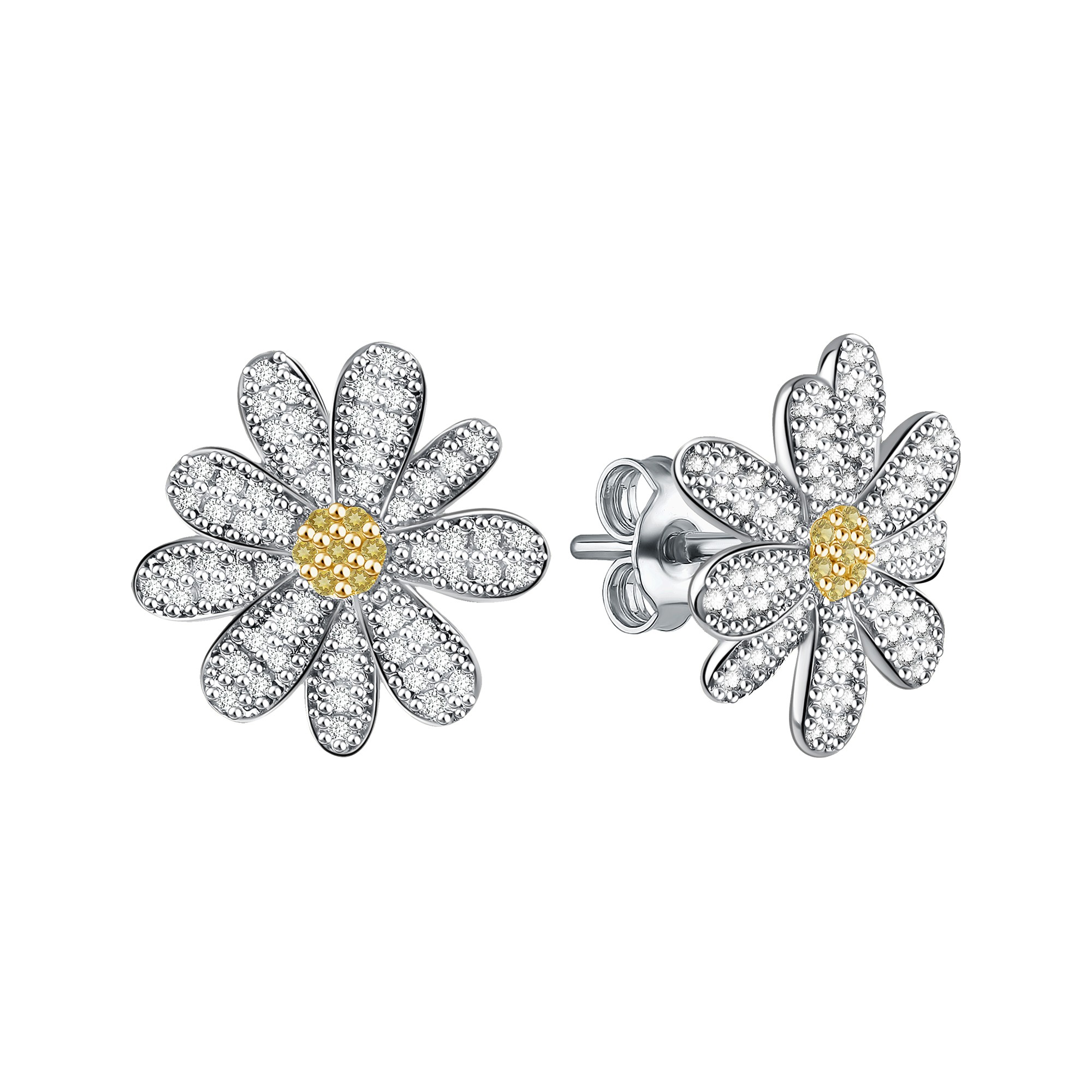 Серьги Talant - Серебро 925, Фианит (арт. 12-7М-0005-17706)