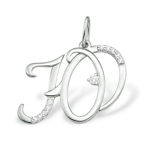 Подвеска EFREMOV - Серебро 925, Фианит (арт. 13100112915-501)