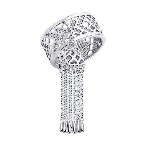 Кольцо SOKOLOV - Серебро 925, Фианит (арт. 94013902)