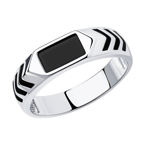 Кольцо SOKOLOV - Серебро 925, Синтетическая шпинель, Эмаль (арт. 94012168)