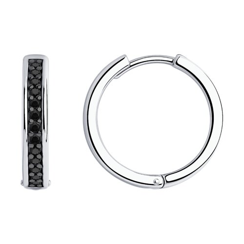 Серьги Diamant - Серебро 925, Фианит (арт. 94-120-01549-1)