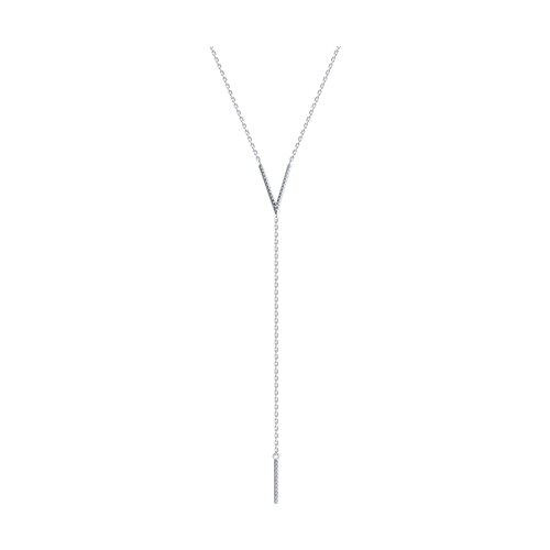 Колье SOKOLOV - Серебро 925, Фианит (арт. 94071045)