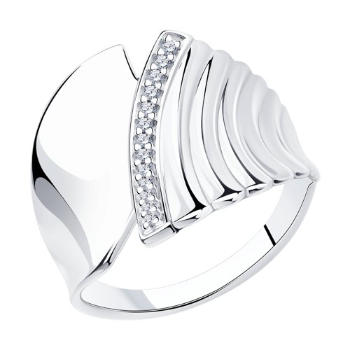 Кольцо SOKOLOV - Серебро 925, Фианит (арт. 94013222)