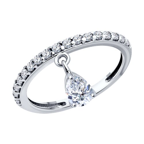 Кольцо SOKOLOV - Серебро 925, Фианит (арт. 94013858)