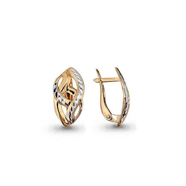 Серьги Аквамарин - Золото 585 (арт. 31794.1)