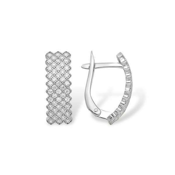 Серьги EFREMOV - Серебро 925, Фианит (арт. 12100111837-501)