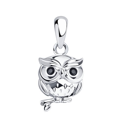 Подвеска SOKOLOV - Серебро 925, Фианит (арт. 94031531)