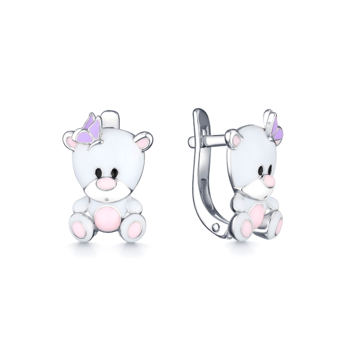 Серьги Мириада - Серебро 925, Эмаль (арт. 902022095)