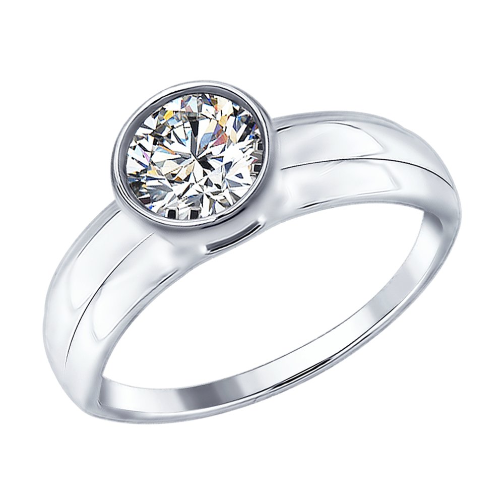 Кольцо SOKOLOV - Серебро 925, Фианит (арт. 94013332)