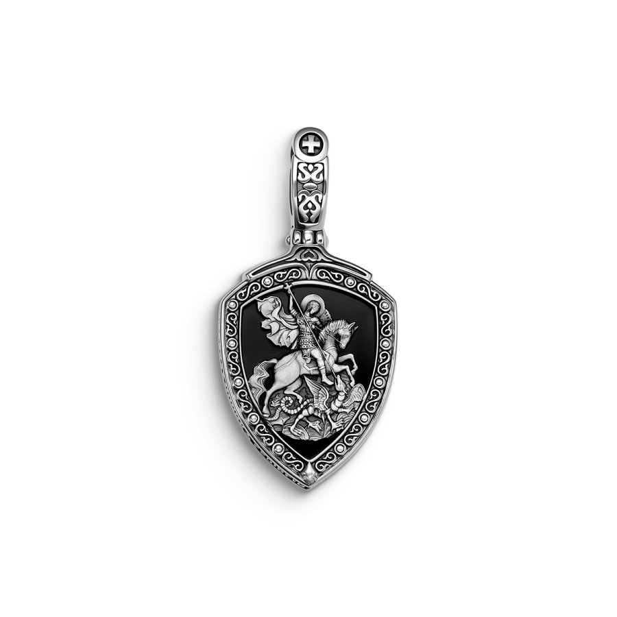 Подвеска Дар - Серебро 925, Фианит (арт. П-2622оп216)