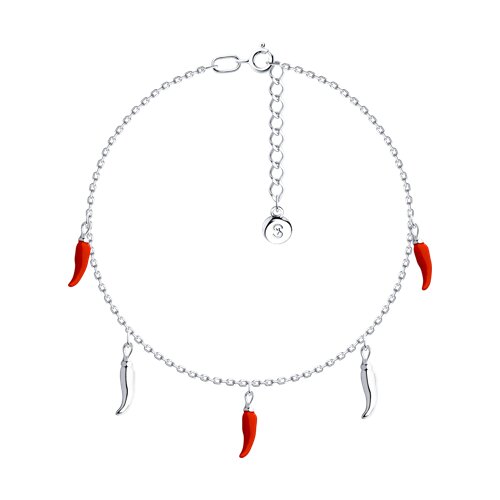 Браслет SOKOLOV - Серебро 925, Эмаль (арт. 94050519)