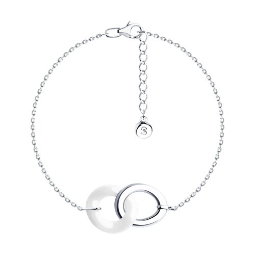 Браслет SOKOLOV - Серебро 925, Керамика (арт. 94050970)