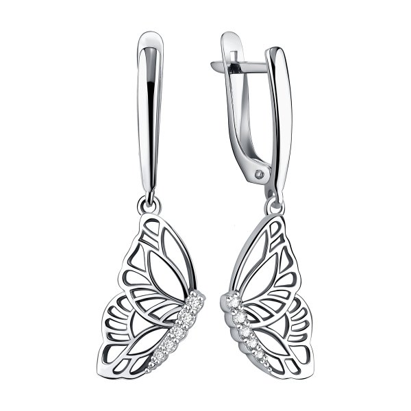 Серьги Talant - Серебро 925, Фианит (арт. 14-72-0001-17134)