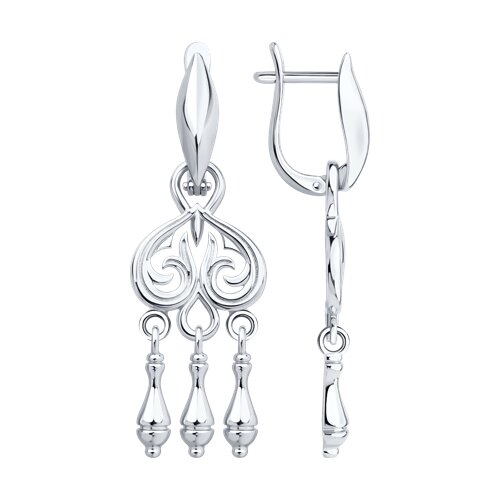 Серьги Diamant - Серебро 925 (арт. 94-121-02359-1)