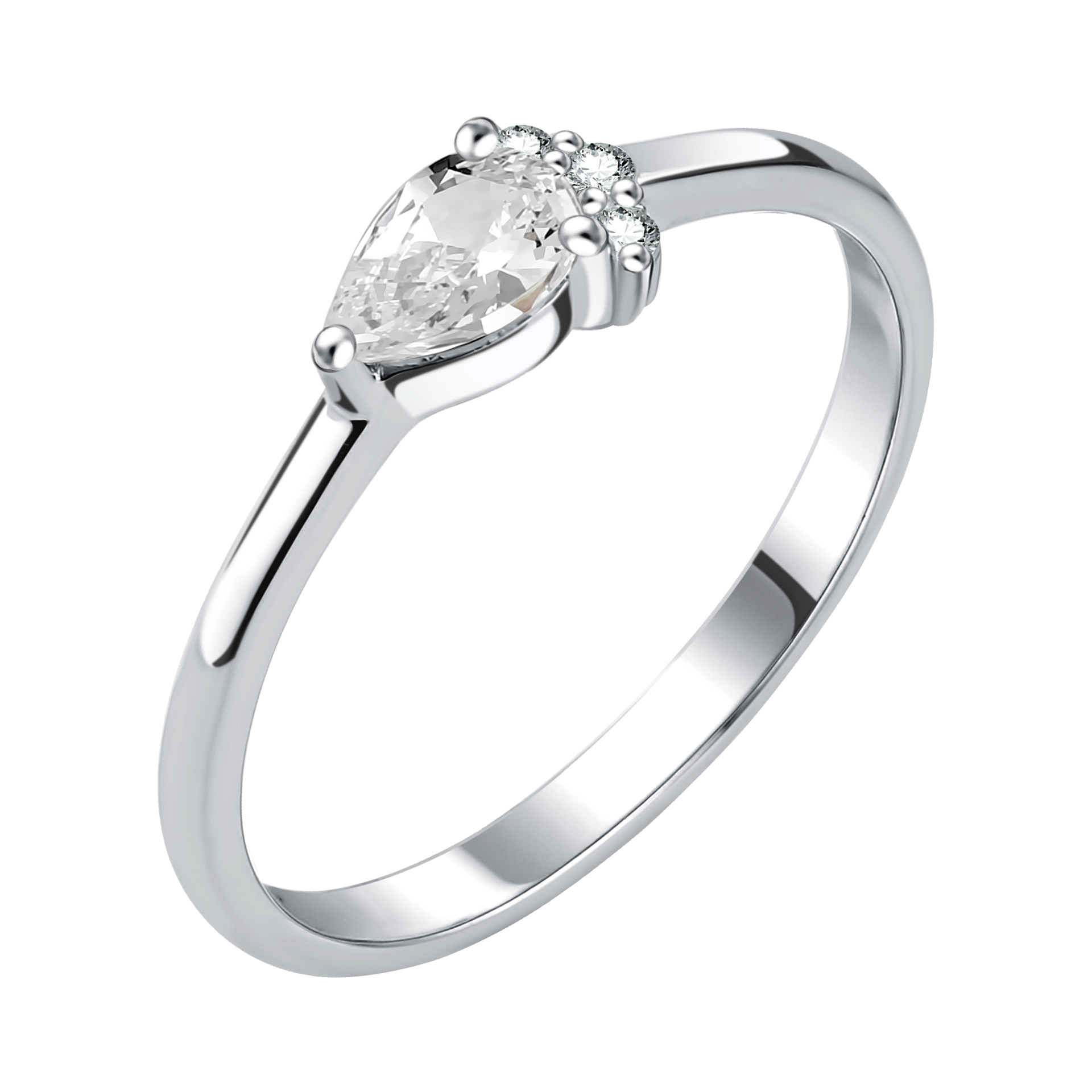 Кольцо Talant - Серебро 925, Фианит (арт. 20-72-0001-11807)