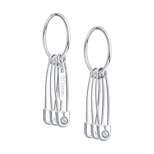 Серьги SOKOLOV - Серебро 925, Фианит (арт. 94024782)