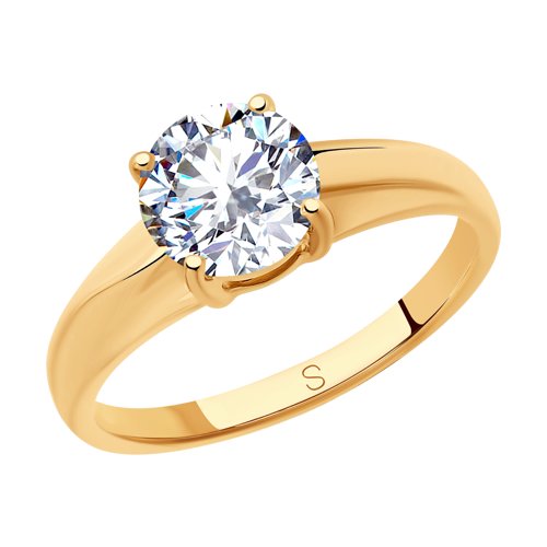 Кольцо SOKOLOV - Серебро 925, Фианит (арт. 93010795)