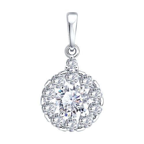 Подвеска Diamant - Серебро 925, Фианит (арт. 94-130-02402-1)