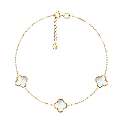 Браслет SOKOLOV - Золото 585, Перламутр (арт. 750613)