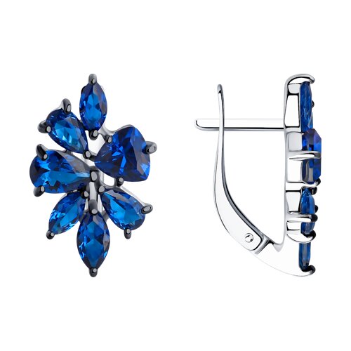 Серьги SOKOLOV - Серебро 925, Фианит (арт. 94026059)