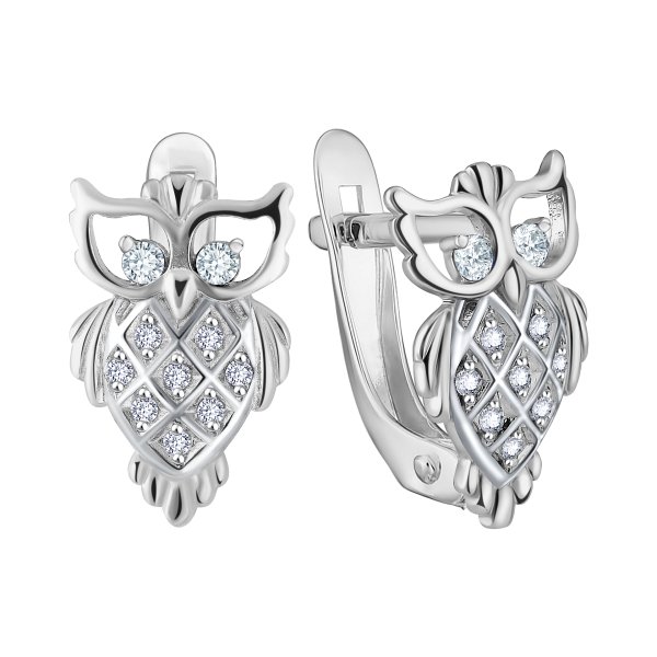 Серьги Talant - Серебро 925, Фианит (арт. 13-72-0001-27129)