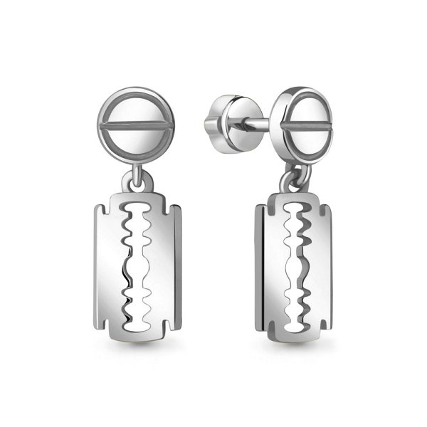 Серьги Аквамарин - Серебро 925 (арт. 33761.5)