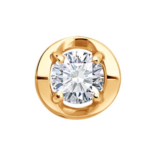 Подвеска SOKOLOV - Золото 585, Фианит (арт. 036710)