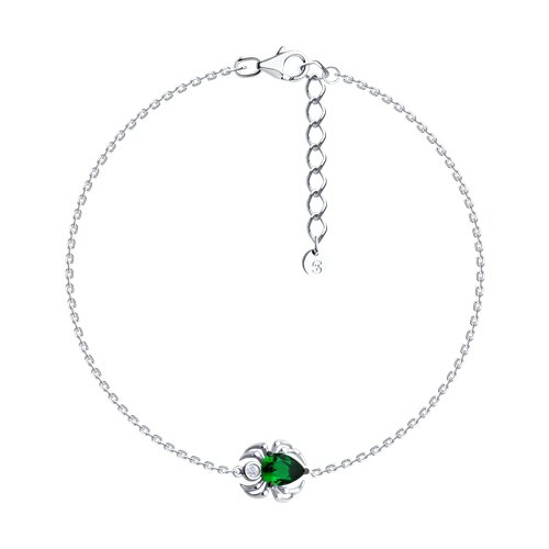 Браслет SOKOLOV - Серебро 925, Фианит (арт. 94051249)