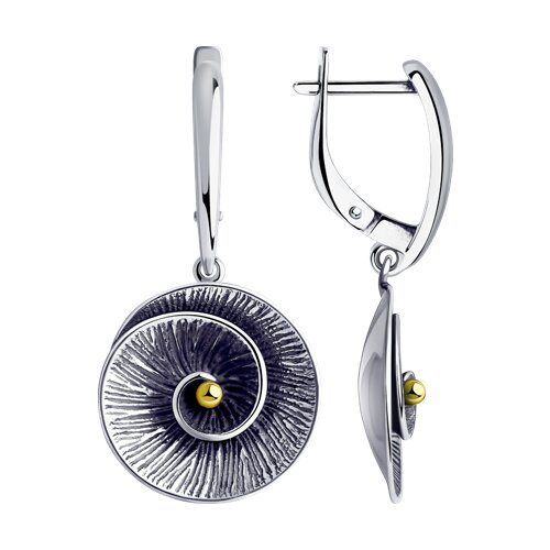 Серьги Diamant - Серебро 925 (арт. 95-121-00362-1)