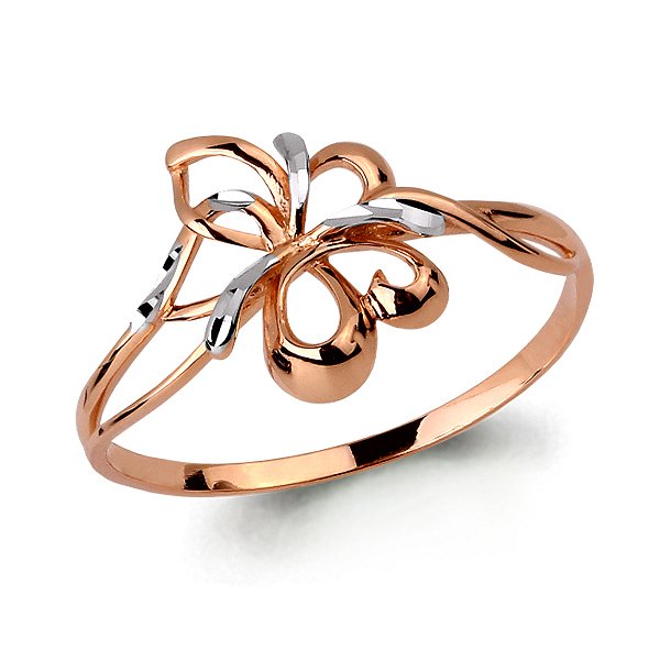 Кольцо Аквамарин - Золото 375 (арт. 54338.8)