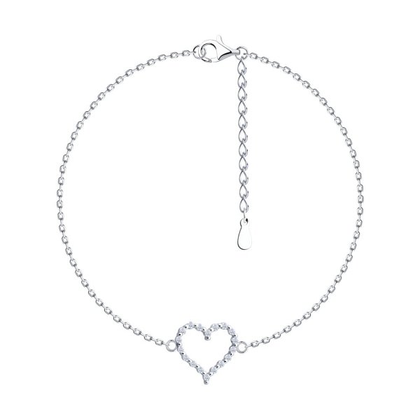 Браслет SOKOLOV - Серебро 925, Фианит (арт. 94051275-91)