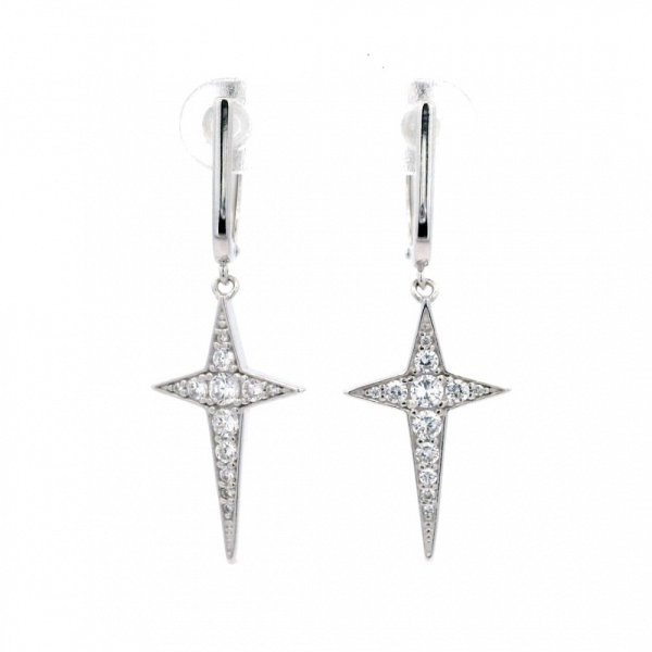 Серьги POKROVSKY - Серебро 925, Фианит (арт. 0202152-00775)