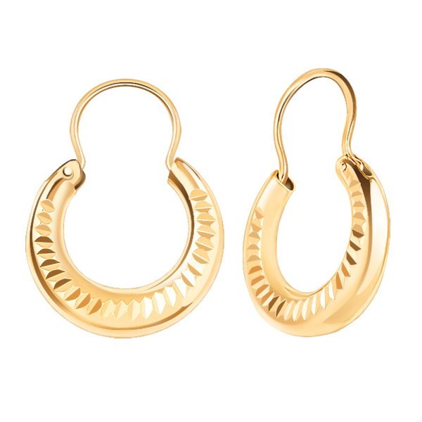 Серьги Атолл - Золото 585 (арт. 20192а-2)