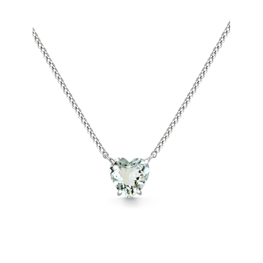 Колье Дар - Серебро 925, Празиолит (арт. Кц-2514рс412)