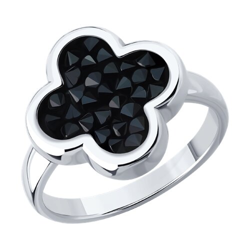 Кольцо Diamant - Серебро 925, Кристальная ткань (арт. 94-110-02342-1)