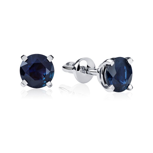 Серьги Platinum Lab. - Платина 950 (арт. ПС-036С-01)