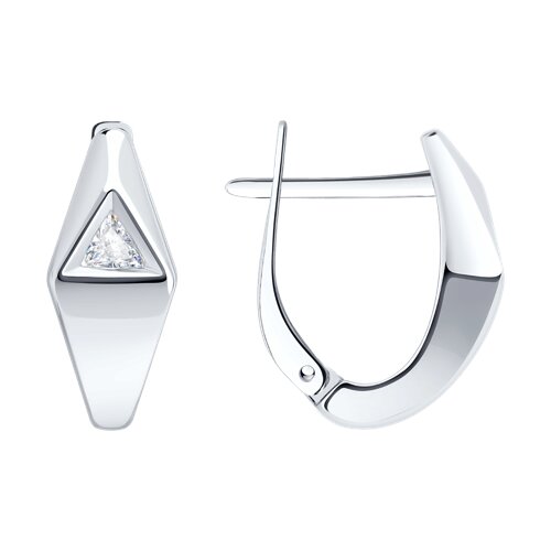 Серьги Diamant - Серебро 925, Фианит (арт. 94-120-00251-1)