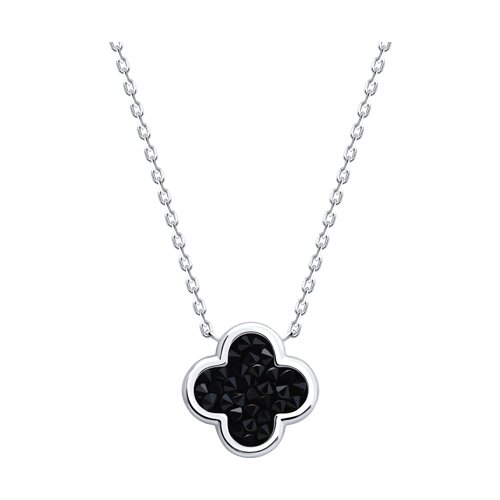 Колье Diamant - Серебро 925, Кристальная ткань (арт. 94-170-02342-1)