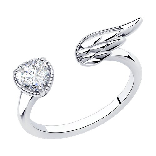 Кольцо SOKOLOV - Серебро 925, Фианит (арт. 94013500)