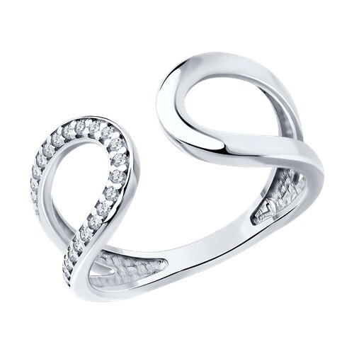 Кольцо SOKOLOV - Серебро 925, Фианит (арт. 94013697)