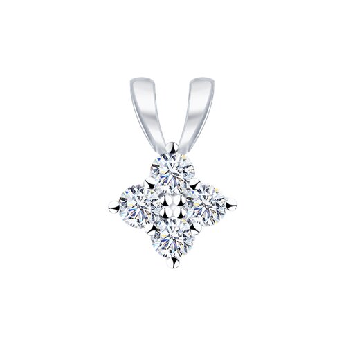 Подвеска SOKOLOV - Серебро 925, Фианит (арт. 94031475)