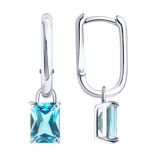 Серьги SOKOLOV - Серебро 925, Топаз (арт. 92023254)