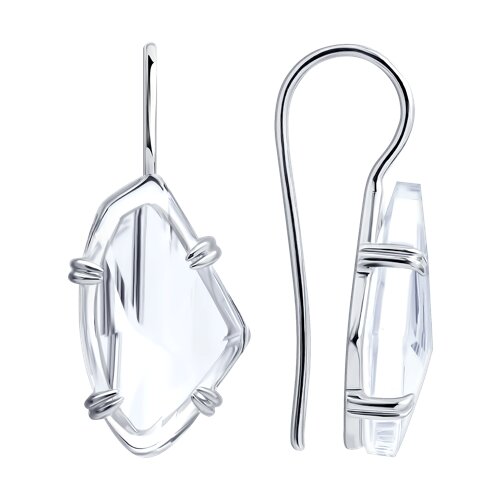 Серьги Diamant - Серебро 925, Кристалл (арт. 94-120-02400-1)