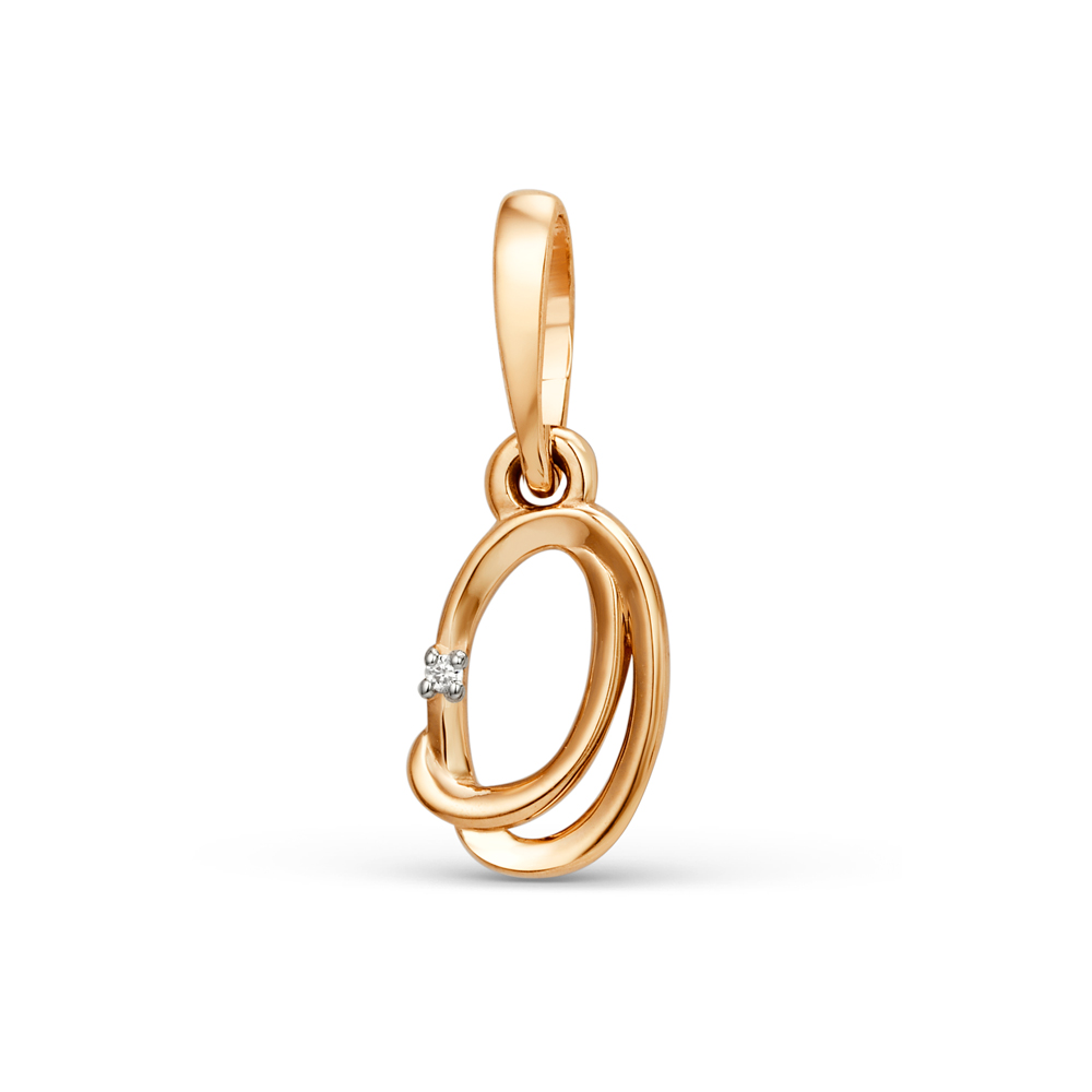 Подвеска ЮФ Династия - Золото 375, Фианит (арт. 101458-5102)