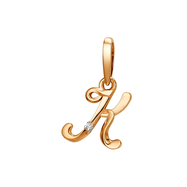 Подвеска ЮФ Династия - Золото 375, Фианит (арт. 101388-5102)
